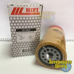 Фільтр паливний (під колбу) HIFI