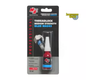 Фіксатор різьбовій синій (середньої міцності) MA Professional 10 мл, Loctite 243, 1032972014, 20-A14 Фіксатор різьбовій синій (середньої міцності) MA Professional 10 мл, Loctite 243, 1032972014, 20-A14