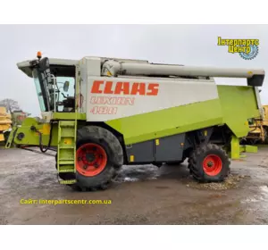 Комбайн Claas Lexion 480, Mercedes OM441LA, 2000 р.в. + жниварка Vario 750 Laser Pilot з візком